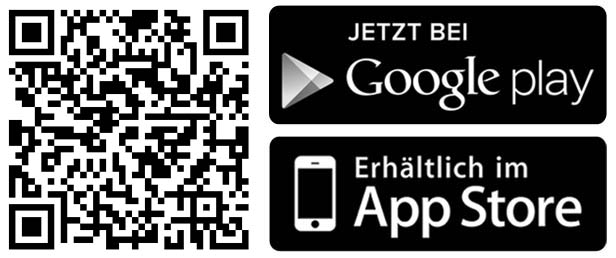 QR-Code und App Store Images